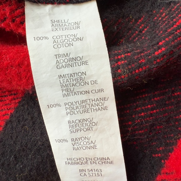 G.H. Bass & Co Sweater Buffalo Plaid Size M - Picture 6 of 11